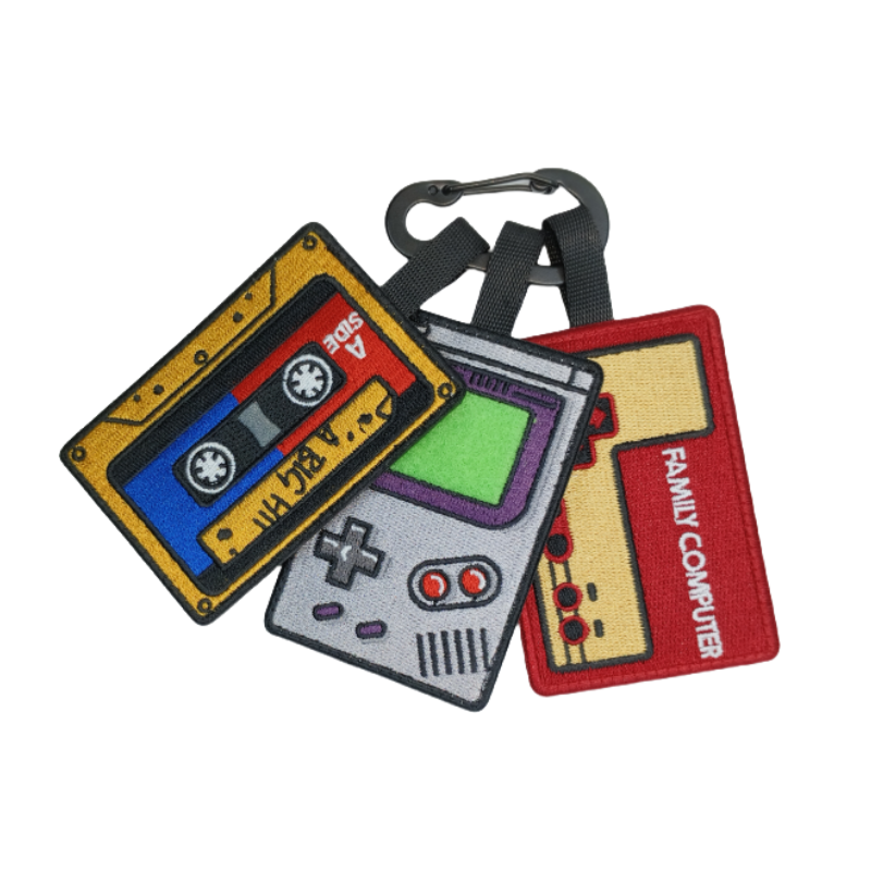 猫虎兽MAUHOSO创意包包挂饰DIY魔术贴钥匙扣挂件