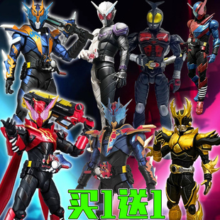 创骑W我假面骑士极狐骑士手办模型套装动漫周边高街风收藏玩具男