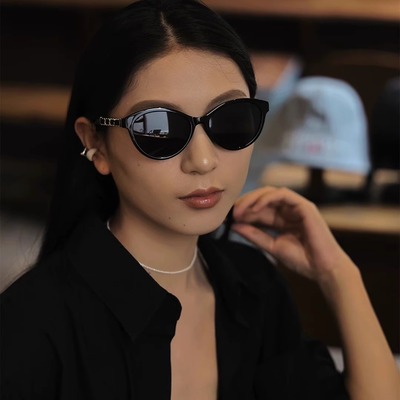 2025新款小香风皮绳链条款猫眼