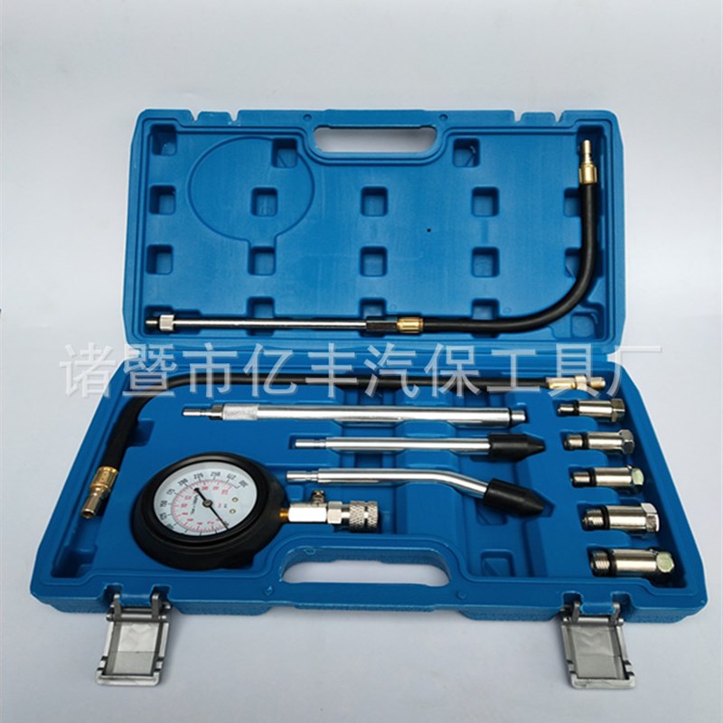 新款气缸压力表汽缸压力检测工具汽车摩托车缸压表