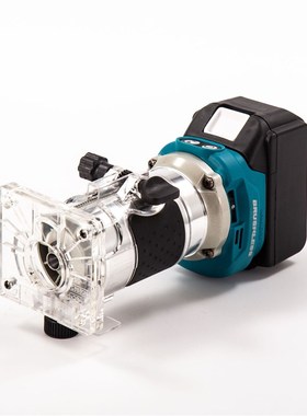 无刷充电款修边机锂电电木铣多功能木工开槽机雕刻机适用MT电池