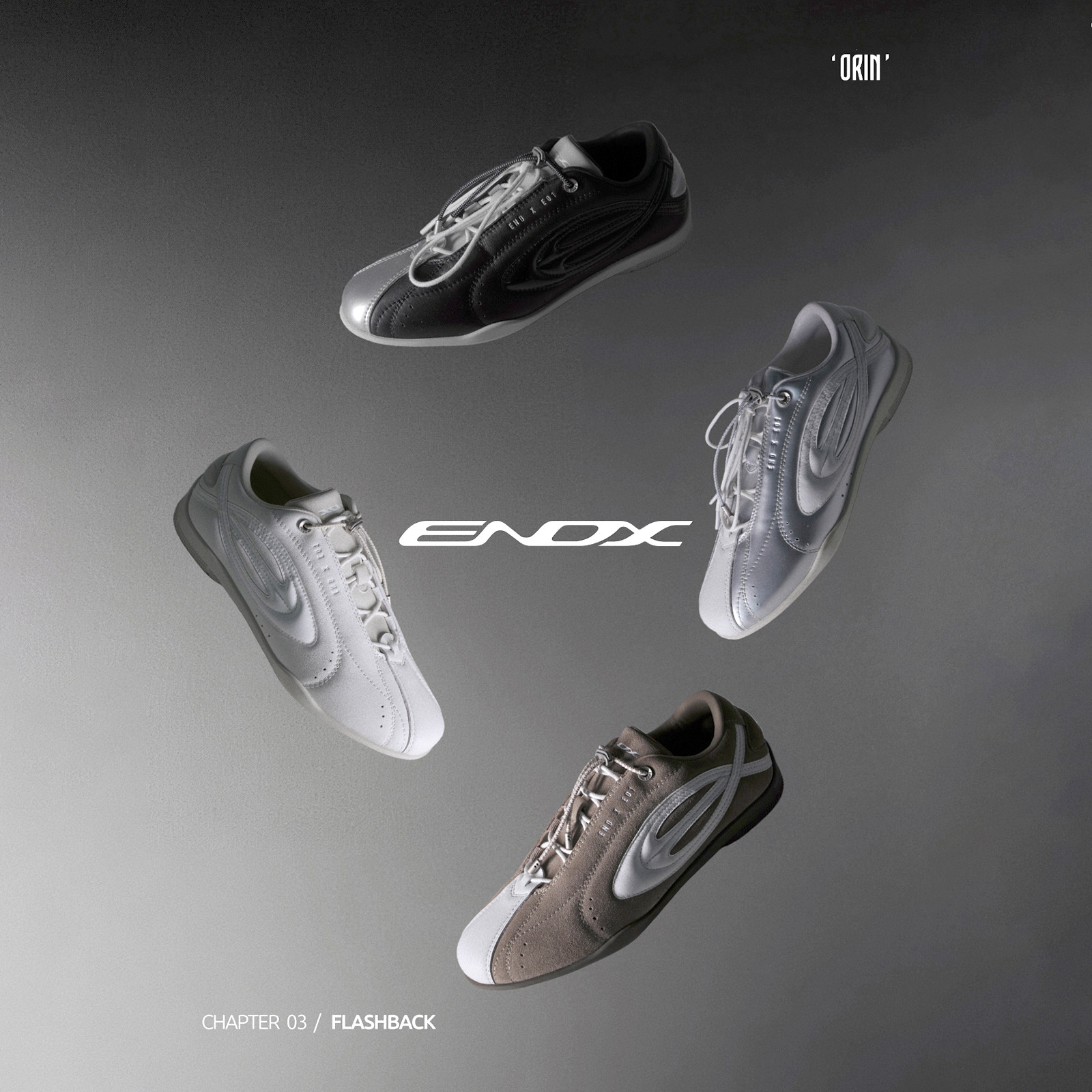 ENDX/25AW新款复古男鞋高级真皮德训鞋舒适运动赛车鞋休闲足球鞋