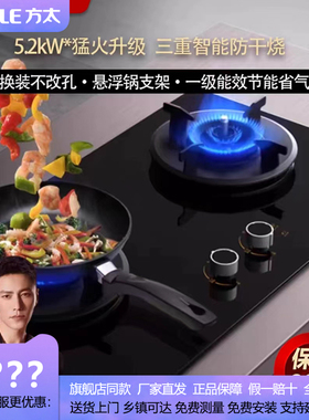 Fotile/方太 01-THK21B/TE21/TEK20/DA10/DA10-W燃气灶家用双嵌