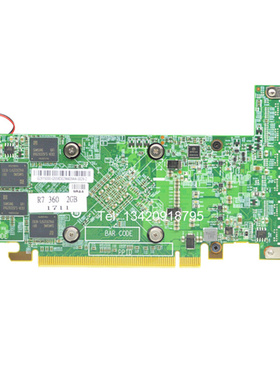 R7360高性能6屏广p告矩阵投影工业设计带螺丝锁定一拖六多屏显卡