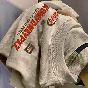 t恤男女夏韩版 潮流纯棉短袖 休闲复古上衣 品牌尾货捡漏 外贸清仓