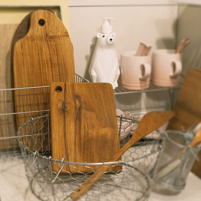 【99元任选2件】EKIREDO国标柚木砧板整木0涂层