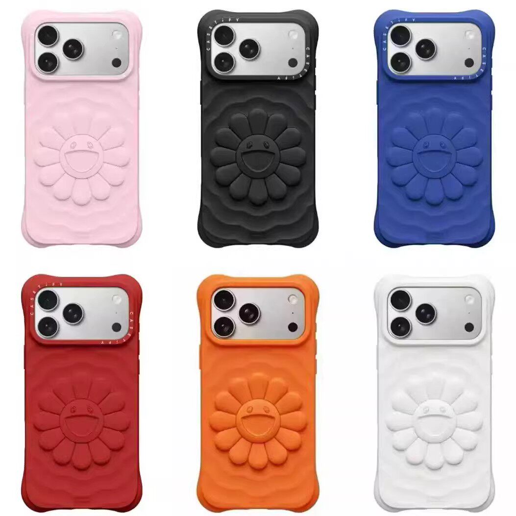 CASEFY.联名隆上村太阳花适用于iPhone17promax手机壳苹果17pro波漾壳16pro磁吸耐磨防摔保护套超级好看独特