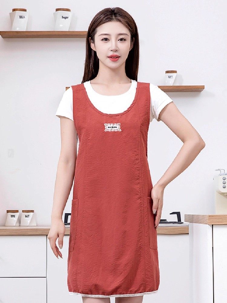 特别洋气好看的围裙超强防水防油加厚耐磨厨房专用质量好的厨衣女,家庭/个人清洁工具,围裙,淘宝优惠券,粉丝福利购,淘宝优惠卷