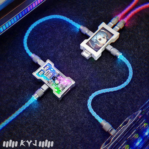 KYJ单晶铜8K短款航插线Type-C