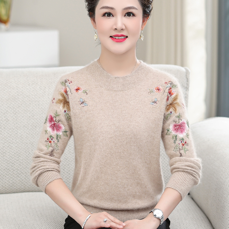 恒源祥100％高端纯羊毛针织毛衣