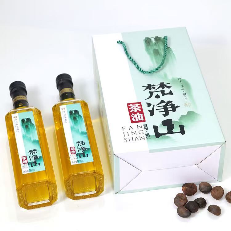 梵净山有机冷榨山茶油礼盒装