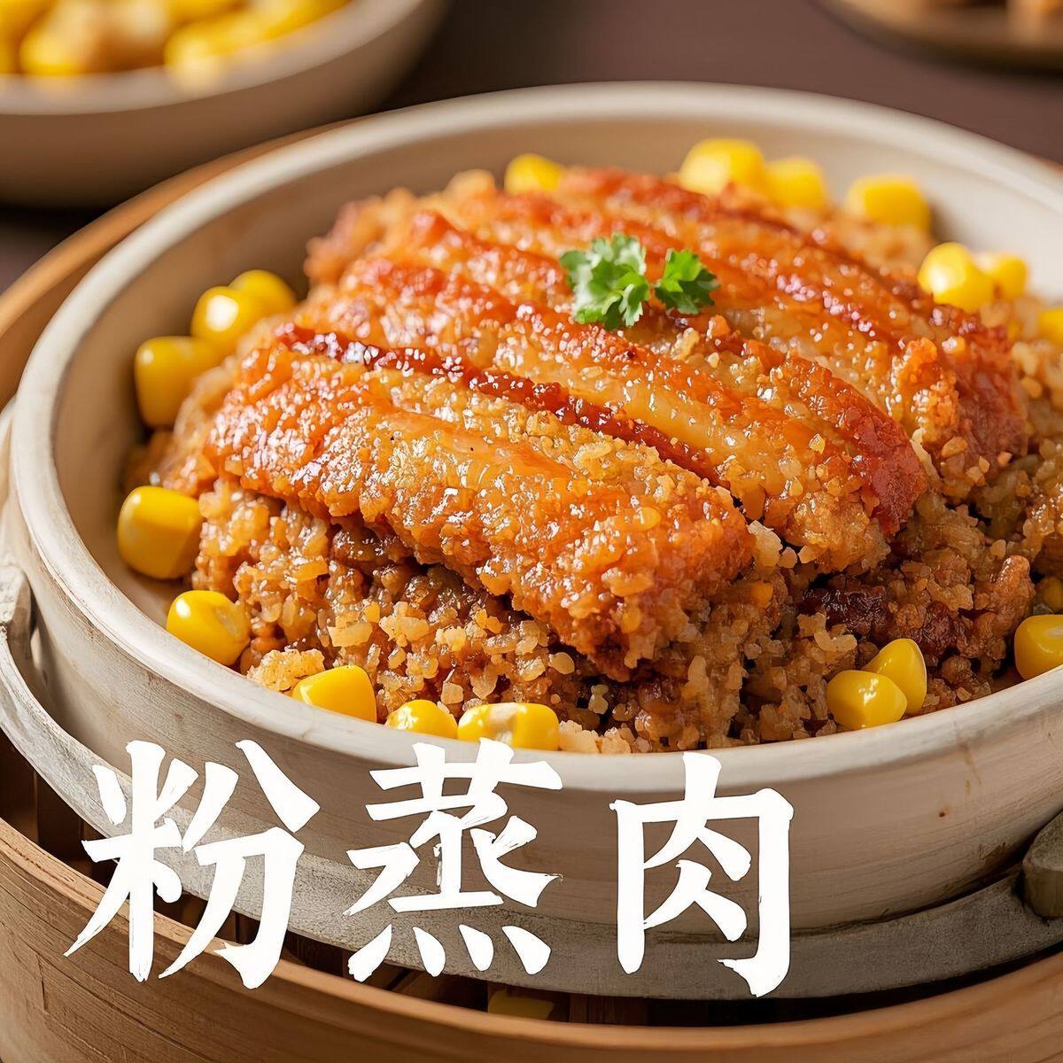 糯米蒸肉米粉五香家用商用川味粉蒸肉蒸排骨米粉调料正宗粉蒸肉粉