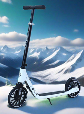 校园二轮滑步车成人滑板车折叠代步车两轮滑行车青少年儿童踏板车