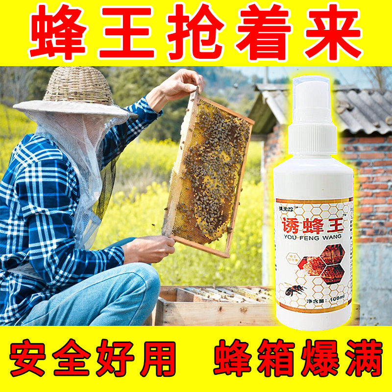 蜜蜂诱蜂水引蜂水诱蜂水收蜂水诱蜂液收捕野蜜蜂信息素蜂王诱蜂液