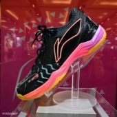 透气比赛运动鞋 李宁刀锋IIPRO羽毛球鞋 男女款 送毛巾袜2双