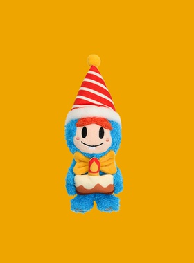 MTSS生日快乐系列Karoro蛋糕可爱玩偶钥匙扣