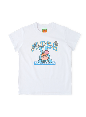 Melting Sadness学院Karoro复古印花女生短袖T恤