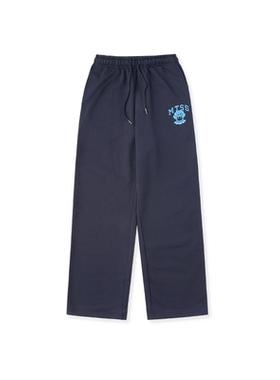 Melting Sadness学院Karoro复古印花针织长裤