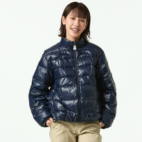 Melting SadnessMTSS 黄色Karoro胶章羽绒外套26AW秋冬新品