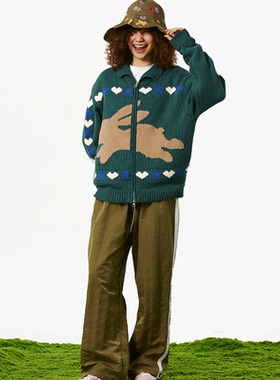 Melting Sadness MTSS粗棒提花重工毛线衫 2025年秋