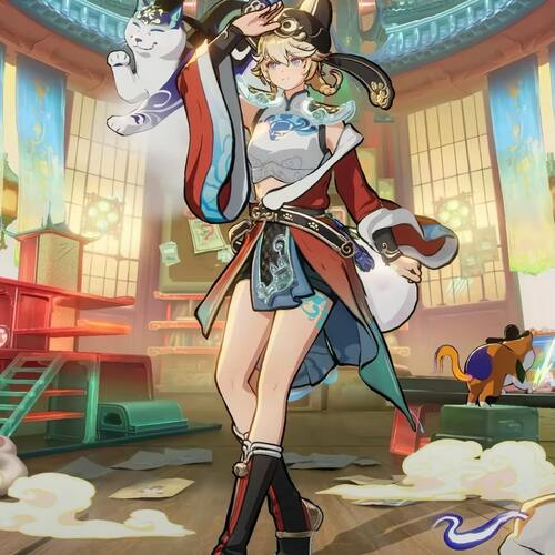 王者荣耀cos服 姬小满灵喵仙官cosplay游戏服装配饰衣服全套