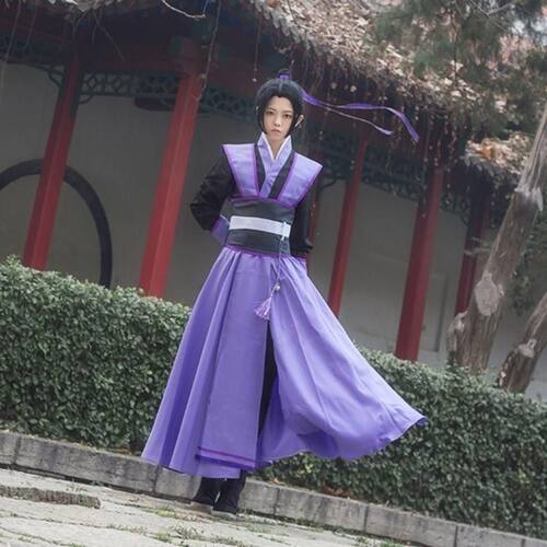 现货平价魔道祖师衍生动画版江澄魏无羡少年cos服男生cosplay1