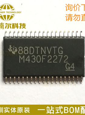 MSP430F2272IDAR 丝印M430F2272 封装TSSOP-38 16位微控制器