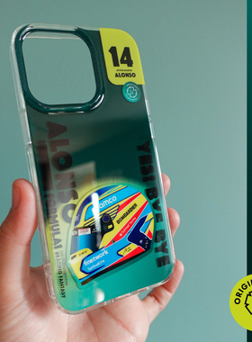 F1 2023阿隆索头盔手机壳#RacingFantasy 赛车原创周边