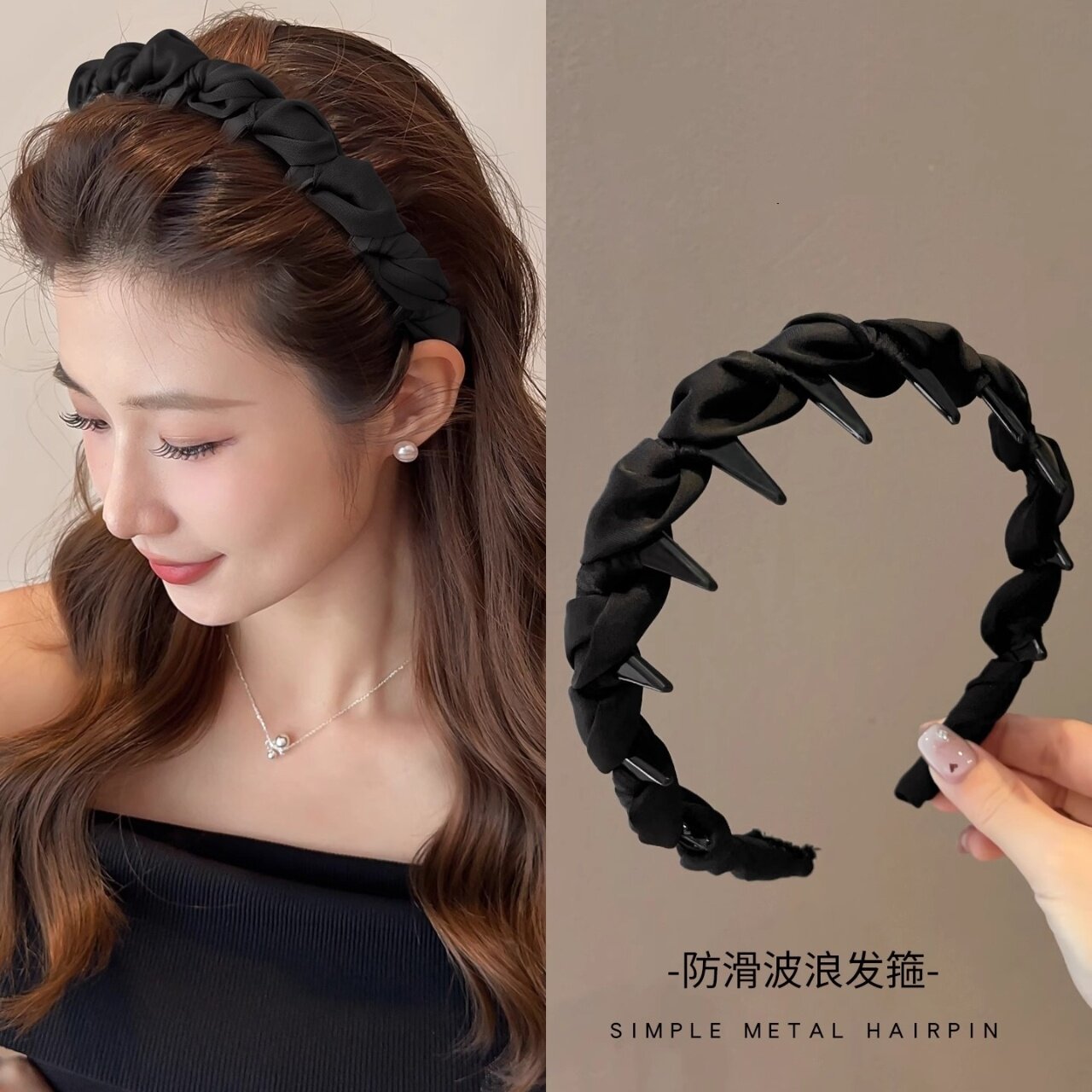 高颅顶发箍女款夏天新款