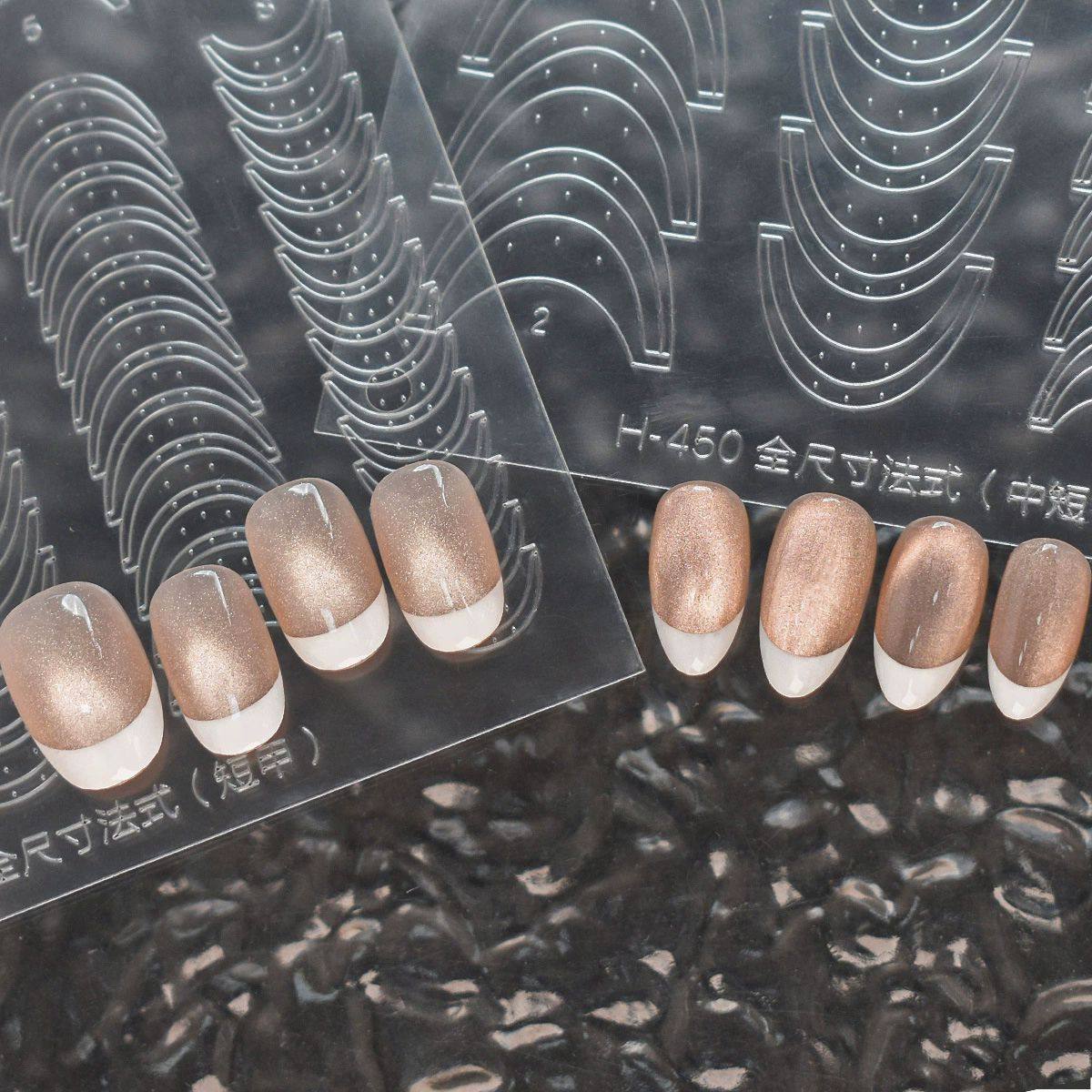 monja新款美甲法式辅助贴纸长甲短甲法式镂空喷绘多用DIY指甲装饰,彩妆/香水/美妆工具,指甲装饰,淘宝优惠券,粉丝福利购,淘宝优惠卷