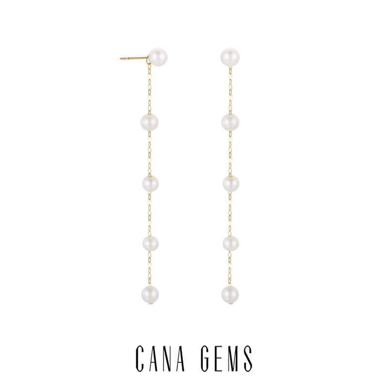 CANAGEMS18K金淡水珍珠