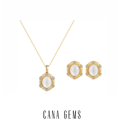 CANAGEMS海水母贝椭圆拉丝