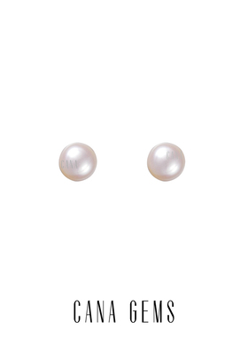 CANA GEMS 【【许我耀眼许妍同款】小馒头珍珠耳钉 AE02246