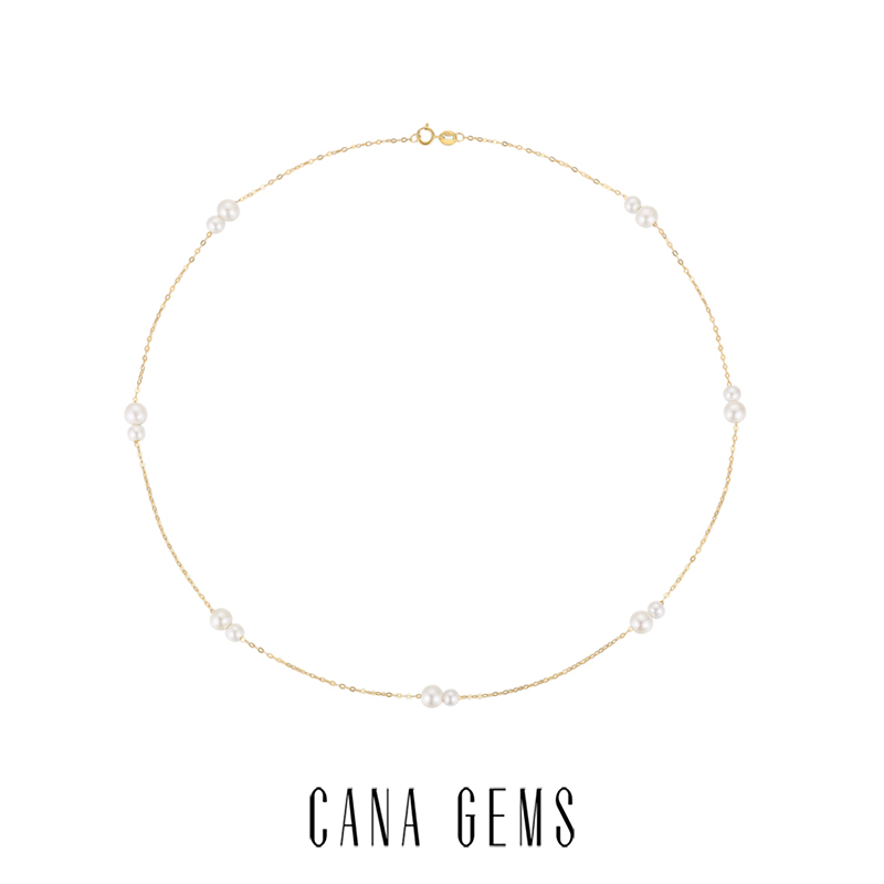 CANAGEMS18K金淡水珍珠