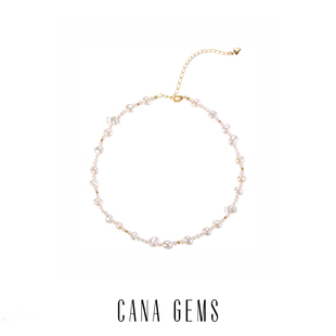 CANA GEMS大珠小珠项链 轻奢高级感淡水珍珠气质百搭配饰 PD0143