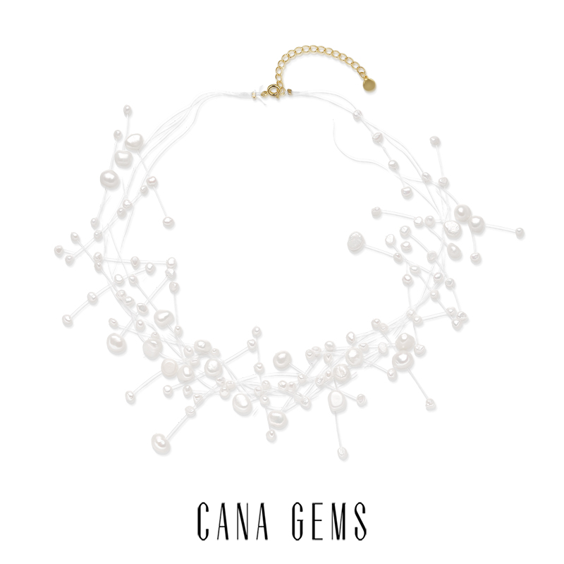 CANAGEMS漫天繁星珍珠项链