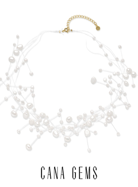 CANAGEMS漫天繁星珍珠项链