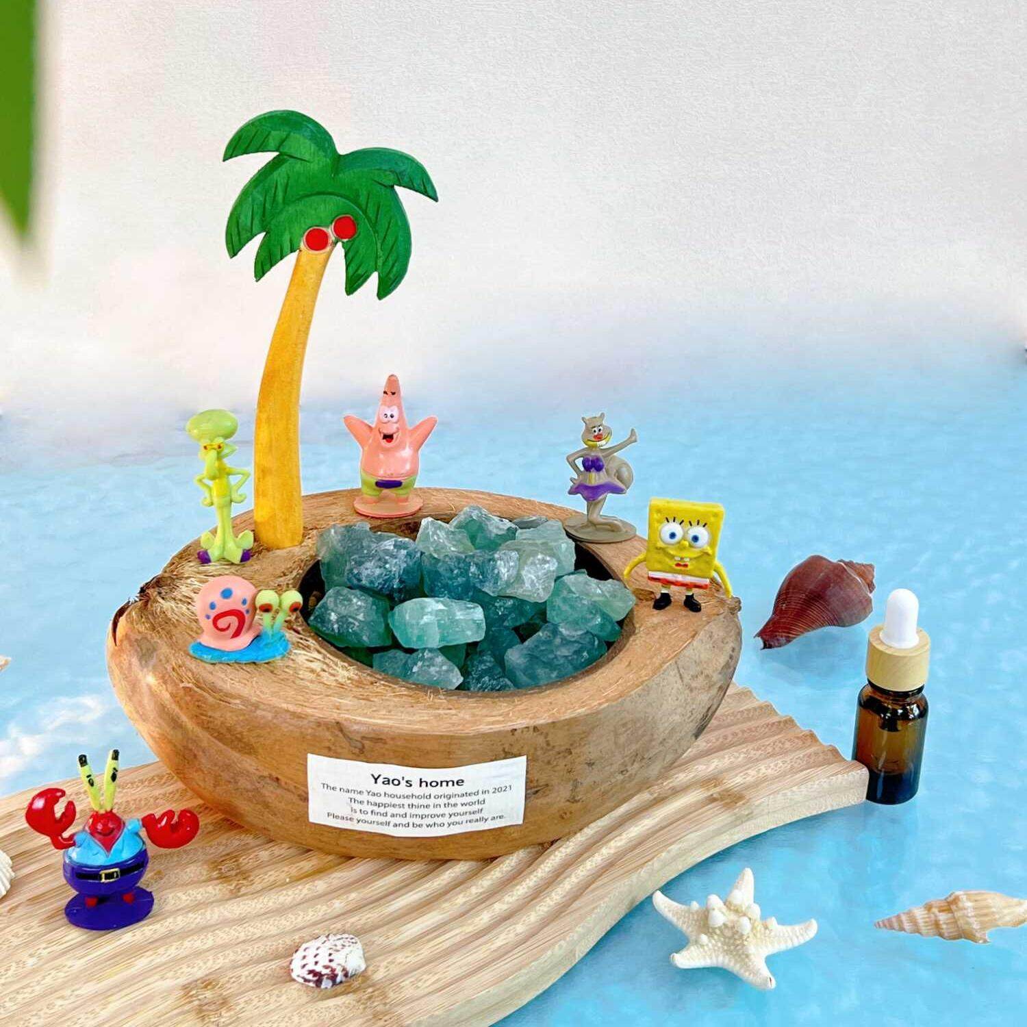 海岛狂欢】甜蜡匠椰子扩香石香薰礼盒生日礼物女生朋友毕业情人节,家居饰品,香薰礼盒,淘宝优惠券,粉丝福利购,淘宝优惠卷