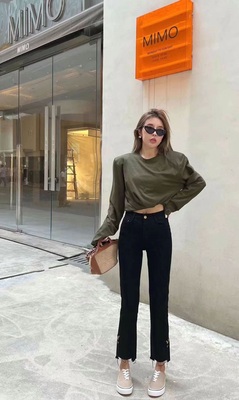 2025四季大码直筒裤弹力百搭显瘦