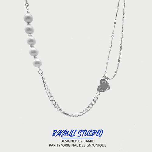 BAMILI反光珍珠项链款式