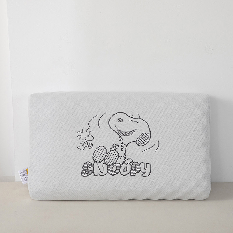 史努比狼牙按摩乳胶枕单人枕