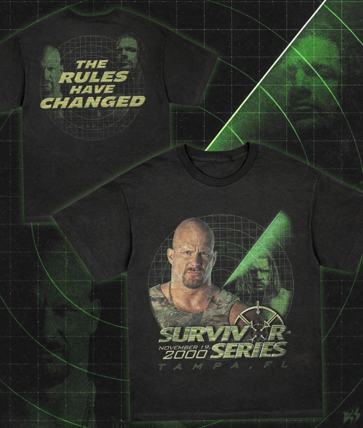 thumbnail for New summer WWE Stone Cold Steve Austin cotton crew neck T-shirt short sleeve