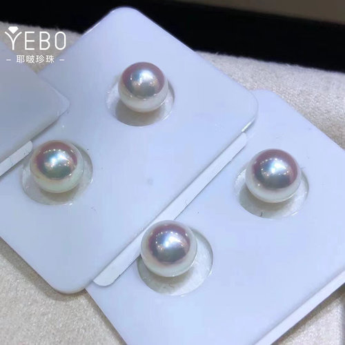 进口日本akoya天女珍珠简单耳钉
