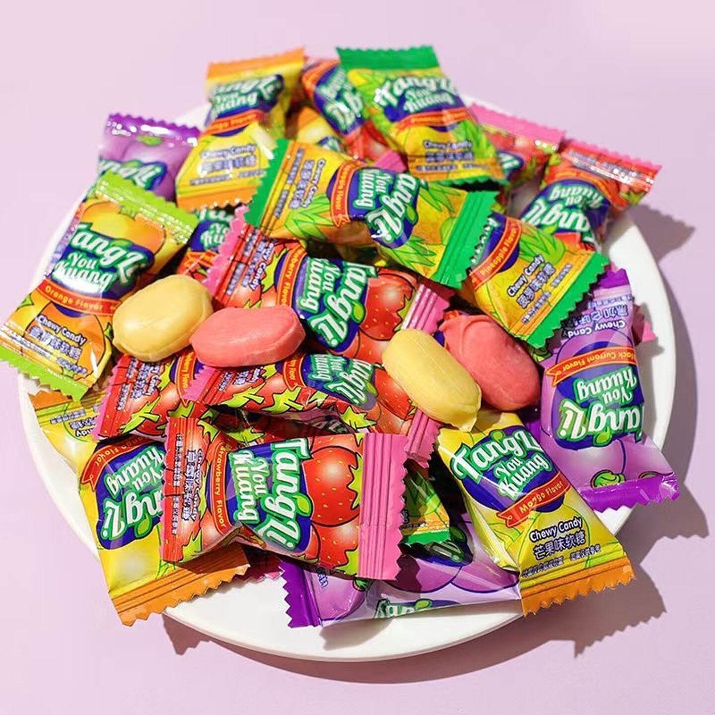 赞佳赞什锦水果软糖水马来西亚风味网红袋小零食果汁糖果结婚喜糖