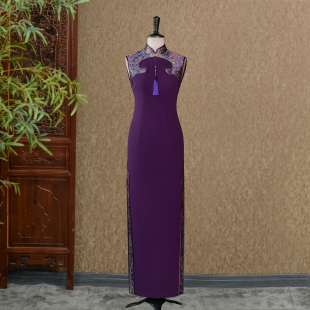 清歌流云 -（隆佳秀走秀旗袍112161）