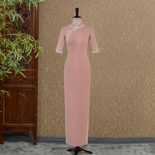 落樱纷飞-（隆佳秀走秀旗袍111433）