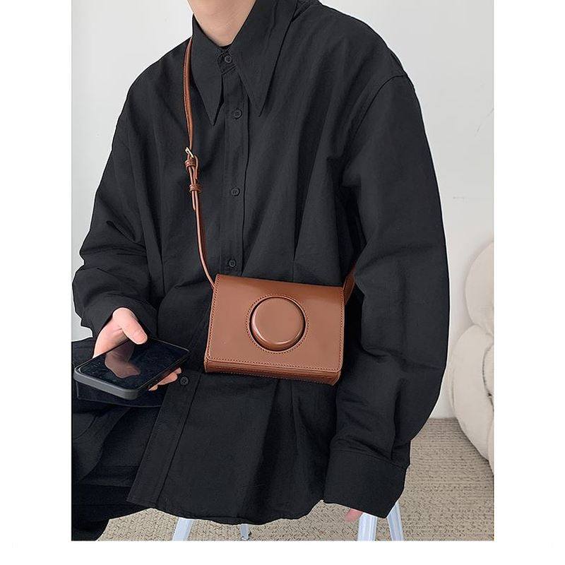 极简约ins风潮流横款相机包男女翻盖小方包韩版百搭斜挎包手机包,箱包皮具/热销女包/男包,男士包袋,淘宝优惠券,粉丝福利购,淘宝优惠卷