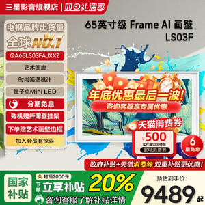 Samsung/三星QA65LS03FAJXXZ65英寸MiniLED画壁艺术AI电视新品