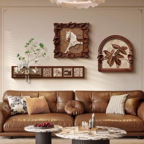 2026年新款马到成功客厅装