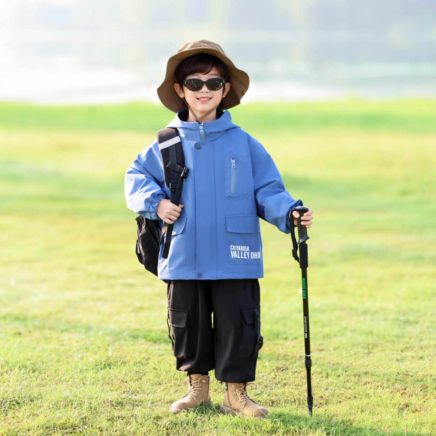 儿童冲锋衣三合一防风防水